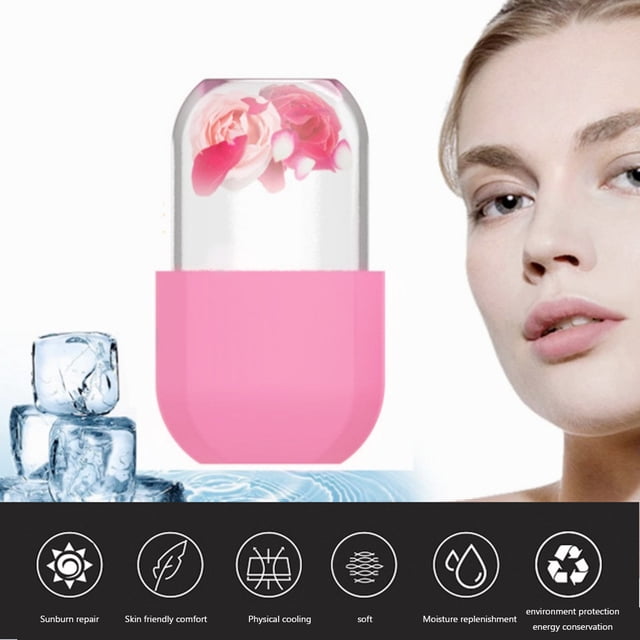 Bandeja de cubitos de hielo de silicona Masajeador facial Cuidado de la piel Herramientas de contorno de elevación de belleza Ndcxsfigh Cuidado Belleza