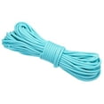 thumbnail image 1 of Cuerda de tienda de camping paracord reflectante Uxcell de 4mm de nailon, cuerda de guía azul claro de 50 pies, 1 of 6