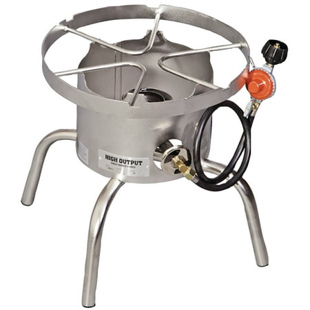 Camp Chef High Output Single Burner Cooker (60,000 BTU) - Stainless