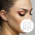 thumbnail image 4 of CHUANK Spiral Double Hoop Stainless steel Nose Ring  12 Pieces, 4 of 7