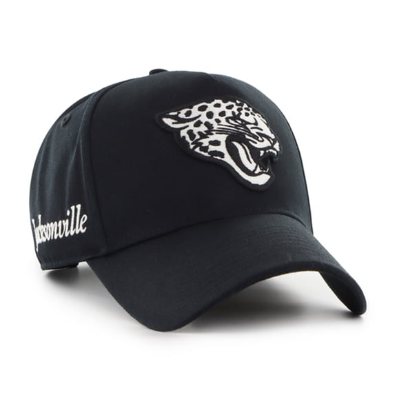 Men's '47 Black Jacksonville Jaguars Foundation Offside Adjustable Hat