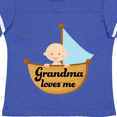 thumbnail image 4 of Inktastic Grandma Loves Me grandchild Boys Toddler T-Shirt, 4 of 5