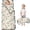 Unicorn and Wand Beige Pattern, variant on Unicorn and Star Beige Pattern Kids Nap Mat, Preschool Sleeping Pad with Handle & Fastening Straps, Hypoallergenic Gifts for Birthday Holiday,50"x20"