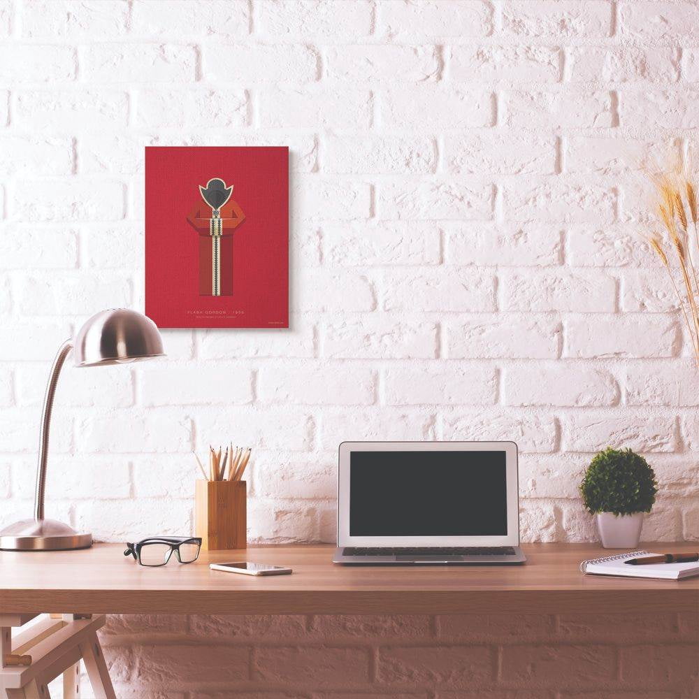 Stupell Industries Flash Gordon Famous People Characters Fashion Design Canvas Wall Art by Fred Birchal