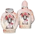 thumbnail image 3 of Happy Mother's Day Italian Greyhound with Flower Crown and Greeting Card All Over Print 3D Hoodie Unisex Merch Hoodies Greyhound Dog Lover - 13004, 3 of 6