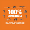 thumbnail image 4 of RIDGID AC86093N 18V Power Tool Charger, for Lithium-Ion Batteries, 4 of 5