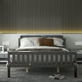 thumbnail image 4 of Costway Queen Wood Platform Bed with Headboard and Footboard Mattress Foundation, 4 of 11