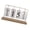 gold, variant on Reusable Wooden Desktop Calendar Date Planner For Modern Home Decoration & Organization