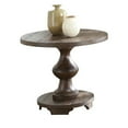 thumbnail image 3 of Home Square 2-Piece Furniture 24" Traditional Sedona End Table Set in Brown, 3 of 3
