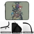thumbnail image 5 of Gorillaz Animation Band Laptop Sleeve Laptop Case Computer Laptop Tablet Sleeve Bag Protective Shockproof Laptop Bag Briefcase Cover, 5 of 7