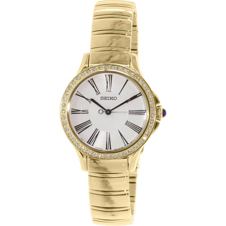 Seiko Women's SRZ442 Gold Stainless-Steel Quartz Watch