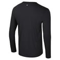 thumbnail image 3 of Men's Colosseum Black Tennessee Volunteers Color Pop Active Blend 2-Hit Long Sleeve T-Shirt, 3 of 3