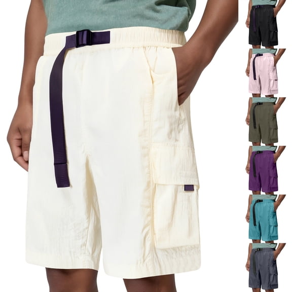 Men’s Quick Drying Ice Shorts Thin Drawstring Casual Summer Classic Comfy Shorts