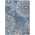 thumbnail image 2 of Addison Rugs Chantille Indoor/Outdoor Transitional Paisley Blue Machine Washable Rectangle Rug, 10' x 14', 2 of 8