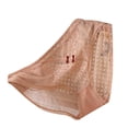 thumbnail image 2 of SDNall Lace Underwear for Women Plus Size Solid Color Thong Panties in Beige Super Soft and Breathable for Everyday Wear, 2 of 4