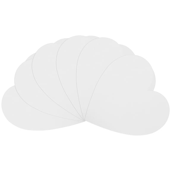 6 Pcs Painting Boards for Artists Skechbook Oil Frames Sketch Heart Multipurpose Wood