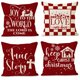 thumbnail image 2 of Funda de almohada con decoración navideña, regalo de Feliz Navidad y Año Nuevo, funda de almohada suave y cómoda para la habitación del hogar, funda de cojín para sofá, 2 of 5