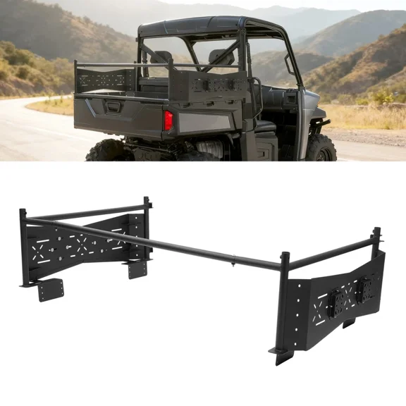 Kojem Rear Cargo Rack Bed Rack for 2013-2025 Polaris Ranger XP 570 900 1000 Diesel Crew Steel Powder Coated