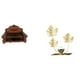 thumbnail image 1 of Sofá en miniatura para muñecas,Muebles de casa de muñecas,modelo de sofá europeo,decoración,Estatua de estatuilla,Estatuas de hojas y flores de metal,esculturas decorativas.,Inicio Arte, 1 of 8