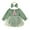 Green, variant on FYEGRE Festive Holiday Christmas Tree Dress for Baby Girls Long Sleeve Party Outfit Green 3-6 Months