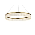 thumbnail image 3 of Elegant Lighting Rune 1-Light Metal Adjustable LED Chandelier in Chrome, 3 of 7