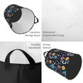 thumbnail image 4 of XMXT Collapsible Laundry Basket, Cartoon Skull Guitar Waterproof Polyester Laundry Hamper, 40L, 4 of 8