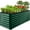 Dark Green, variant on Best Choice Products 8x2x2ft Raised Metal Outdoor Garden Bed, Planter Box for Flowers, Vegetables, Herbs - Galvanized