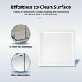 thumbnail image 3 of vidaXL Shower Base Pan with Center Drain Shower Tray Bath Pan ABS Rectangular, 3 of 7