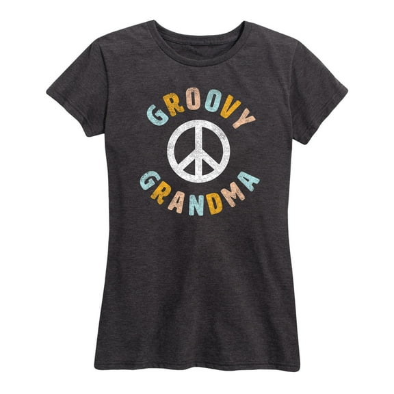 Instant Message - Groovy Grandma - Women's Short Sleeve Graphic T-Shirt
