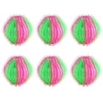 thumbnail image 2 of 100Fens 6Pc Hair Lint Fluff Grabbing Laundry For Washing Machine Wash Ball Cleaning, 2 of 2