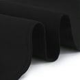 thumbnail image 6 of WEALUXE Set of 2 Black Rectangle Tablecloth for Tables 8ft-60x126 Inch Black Table Cloths for 8 Foot Rectangular Tables, 200 GSM Poly Tabletop Covers Washable Fabric Stain, Wrinkle Resistant, 2 Pack, 6 of 8