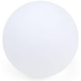 thumbnail image 1 of Displays2go LED Ball Light 23.6" Diameter, 16 Color Settings, Rechargeable — White (FDLEDBALLM), 1 of 1