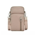 thumbnail image 1 of Factory Direct Crossbody Mobile Phone Bag Vertical Fabric Mini Small Bag Wrist Arm Mobile Phone Bag Three-Layer Coin Wallet, 1 of 7