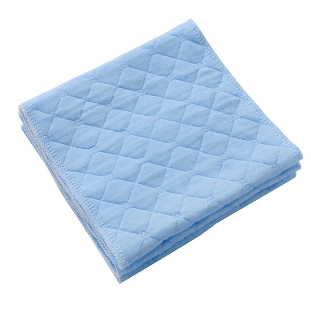Gkeoshab Towel Polyester towel Cotton Baby 3 Layer Washable Cloth Soft Flat Fold Cloth For Babies Baby Burp Cloths Reusable For Newborn Babies Toddlers Home & Garden