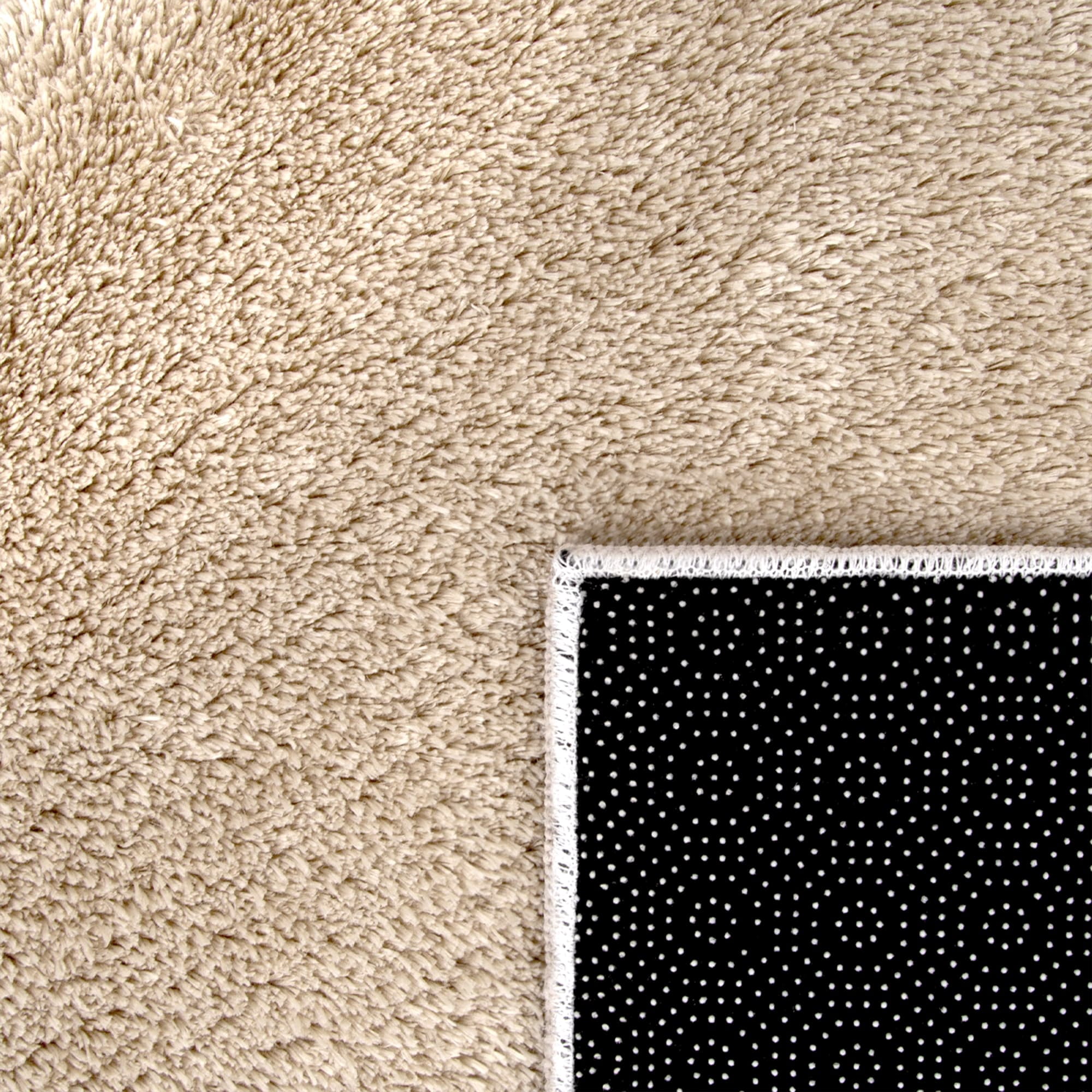 Paco Home Soft Washable Area Rug In Beige - 3'11" x 5'7" (4'x6')