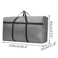 thumbnail image 3 of Talqzovs Christmas Tree Storage Bag , 40x12x24in Moisture-Proof Waterproof Heavy Duty 600D Oxford Fabric with Reinforced Handles and Dual Zippers, 3 of 3