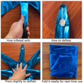 thumbnail image 4 of Globos de aluminio ZSYLYTKV Blue Star de 14 puntas y 22 pulgadas, paquete de 6, 4 of 6