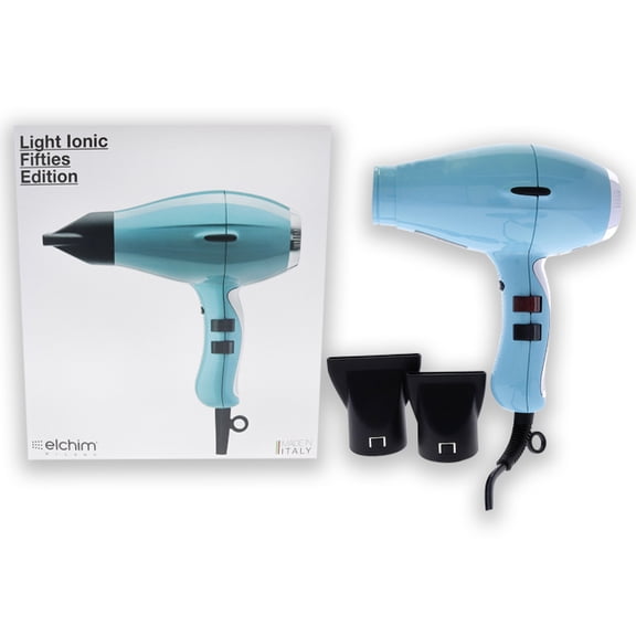 Elchim Light Ionic Hair Dryer, Fifties Blue
