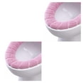 thumbnail image 1 of Bearachild 2020 nueva cómoda cubierta de asiento de inodoro de terciopelo Coral para baño, cubierta de inodoro de invierno, alfombrilla lavable para Type3 NO3 Bearachild CBP054622, 1 of 4