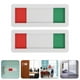 thumbnail image 2 of 2pcs Open Cerrado Slider Privacy Sign Negro Auto Adhesivo Indicador Indicador Indicador para Oficina, 2 of 5