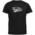 thumbnail image 1 of World's Best Uncle Black Adult T-Shirt, 1 of 1
