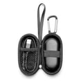 thumbnail image 3 of Earbuds Carrying Case Holder, 2pcs Abrasion  Sturdy Zipper Earbud Case EVA Nylon  For Outdoor, 3 of 8