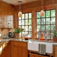 thumbnail image 4 of Mini Pendant Light Fixtures Natural Shell Tiffany Kitchen Island Lighting Hanging Lamp, 4 of 6