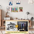 thumbnail image 2 of Medal Hanger Display Rack Stainless Steel Medal Holder for Sports Personalized Award Ribbon Organizer Wall Mounted Award Metal Holder for Running Softball Dance Gymnastics, 2 of 9
