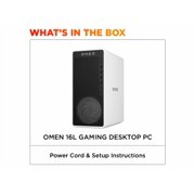 HP OMEN 16L Gaming Desktop PC TG03-0085t NVIDIA GeForce RTX 5060 INTEL Core Ultra7 265F 32GB 1TB