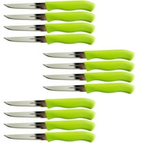 Brenium Paring and Garnishing Knife, 12-Piece Set, 3 inch Blade, Fruits, Vegetable, Cutting, Peeling