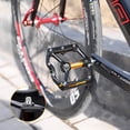 thumbnail image 4 of Pedales de bicicleta con reflectores y 3 capas selladas, aleación de aluminio, pedales de plataforma ancha, bicicleta de 9/16 pulgadas, ligeros, antideslizantes para bicicleta de montaña, bicicleta, 4 of 5