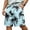 Black, variant on Mens Swim Trunks Men's New Loose Mesh Beach Printed Casual Drawstring Shorts Breathable Resort Print Crop Pants with Elastic Waist Summer Swim Trunks for Vacation Spring Black L
