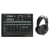 Arturia Drumbrute Impact NOIR USB MIDI Analog Drum Synthesizer+Samson Headphones
