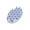 Light Blue, variant on Pet Bath Brush for Dogs and Cats TPR Grooming Massage Scrubber Handheld Deshedding Brush for Wet and Dry Fur Cleaning